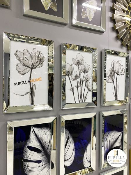 Gümüş Renk Üçlü Gelincik Set