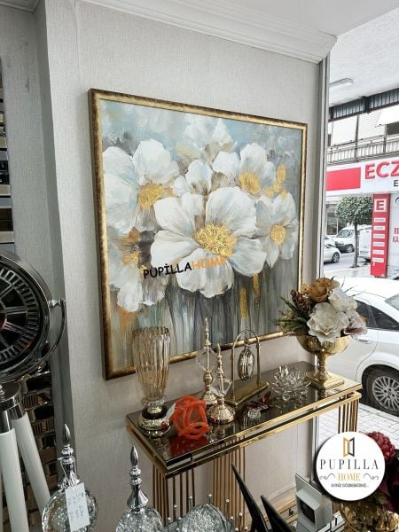 Papatya Model Kanvas Tablo