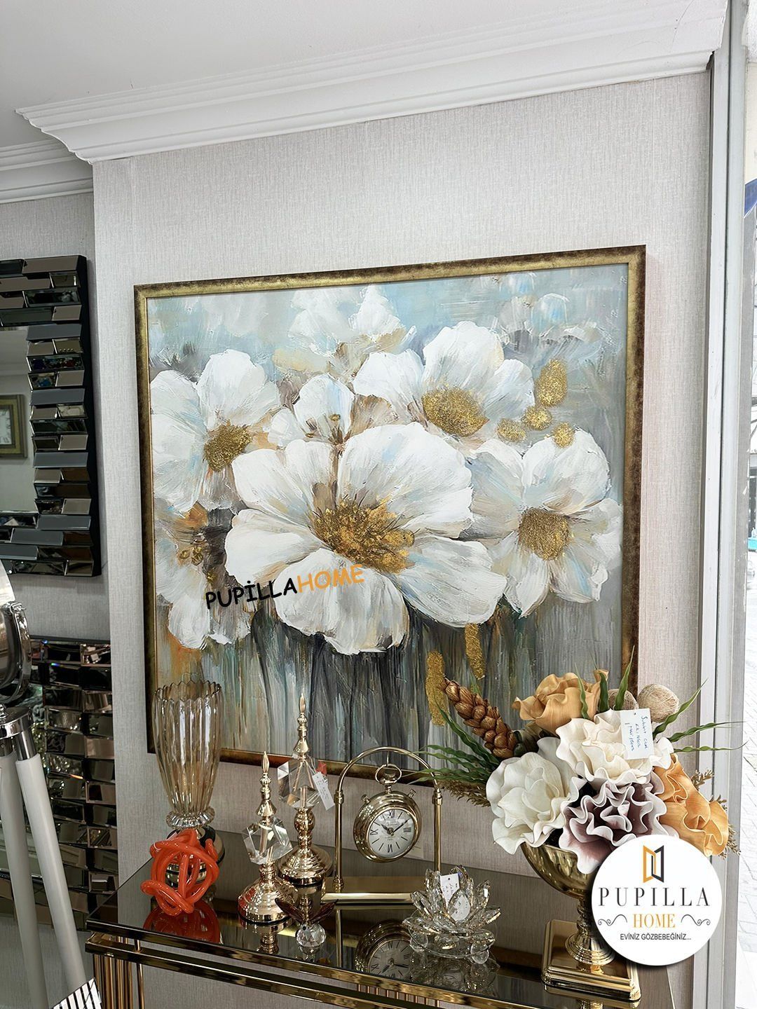 Papatya Model Kanvas Tablo