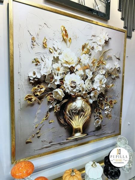 Vazo Model Kanvas Tablo