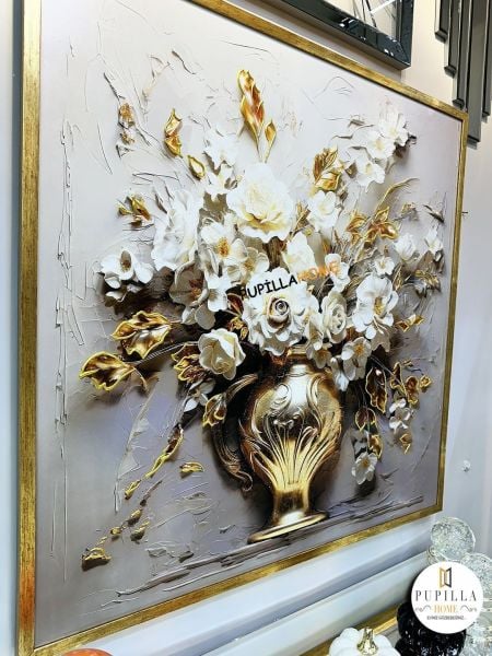 Vazo Model Kanvas Tablo