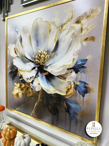 Çiçek Model Kanvas Tablo