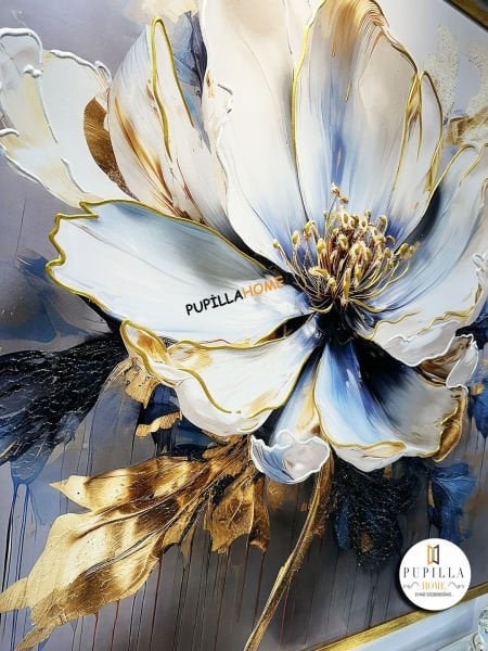 Çiçek Model Kanvas Tablo