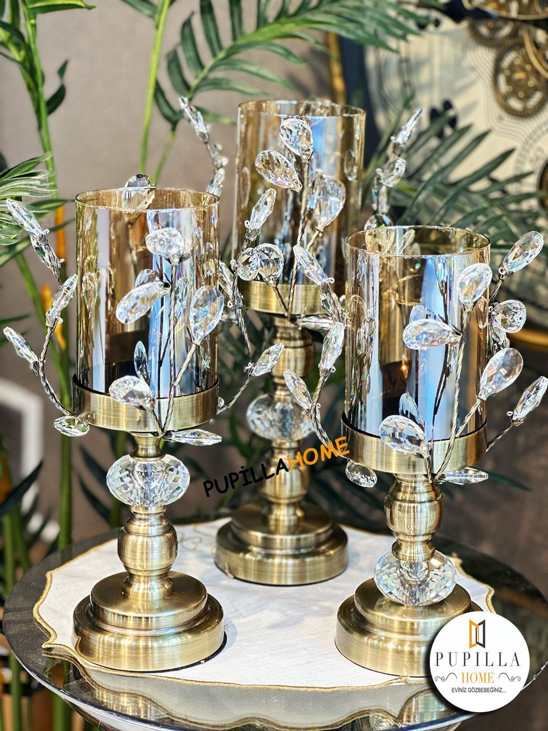 Üçlü Eskitme Şamdan