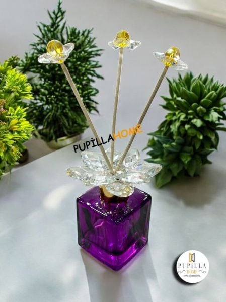 Mor Parfüm Şişesi