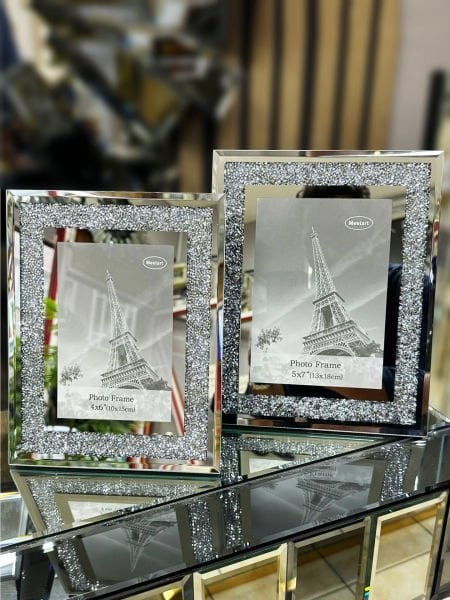 AYNALI SİMLİ 2 Lİ RESİM ÇERÇVESİ