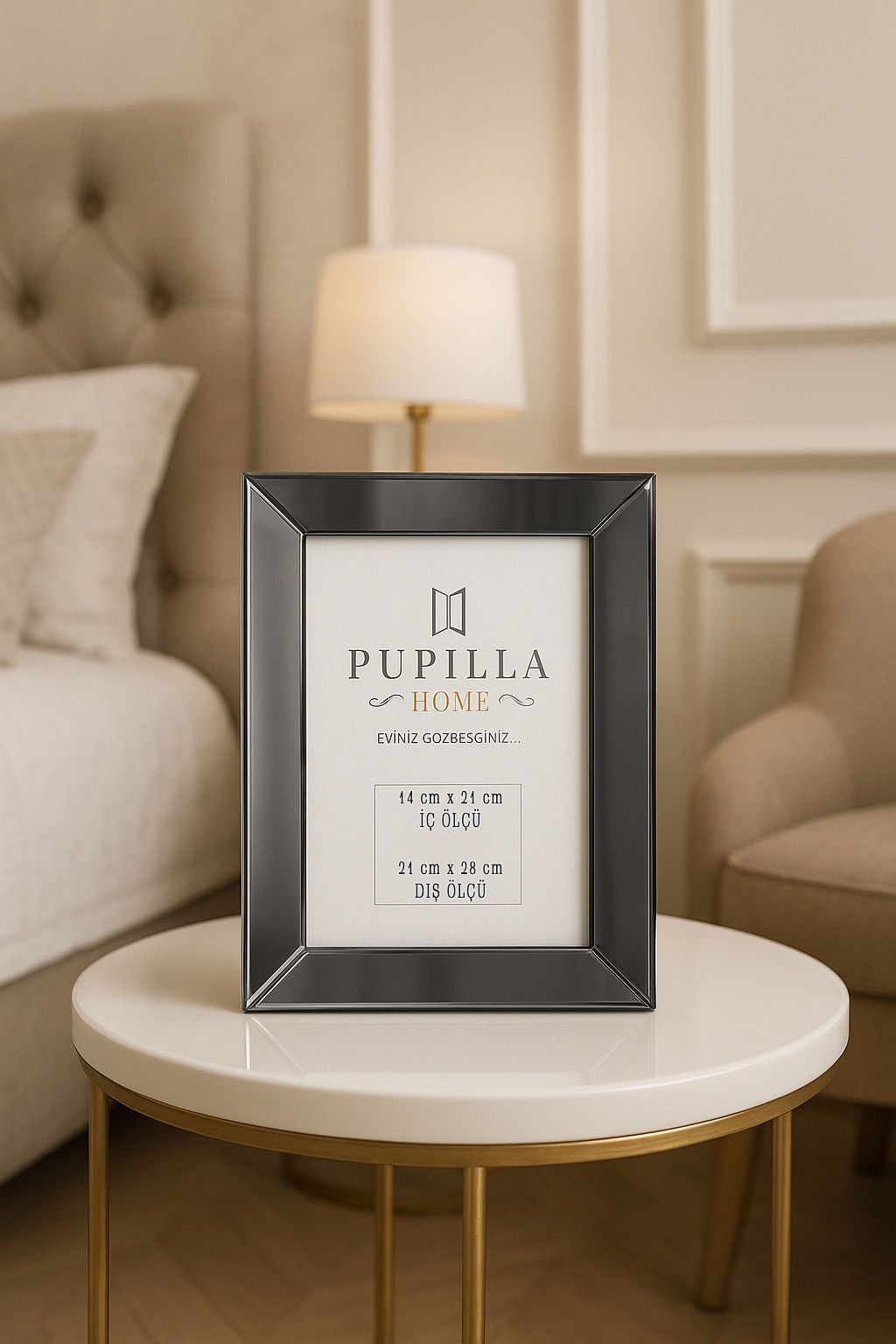 FÜME AYNALI RESİM ÇERÇEVESİ