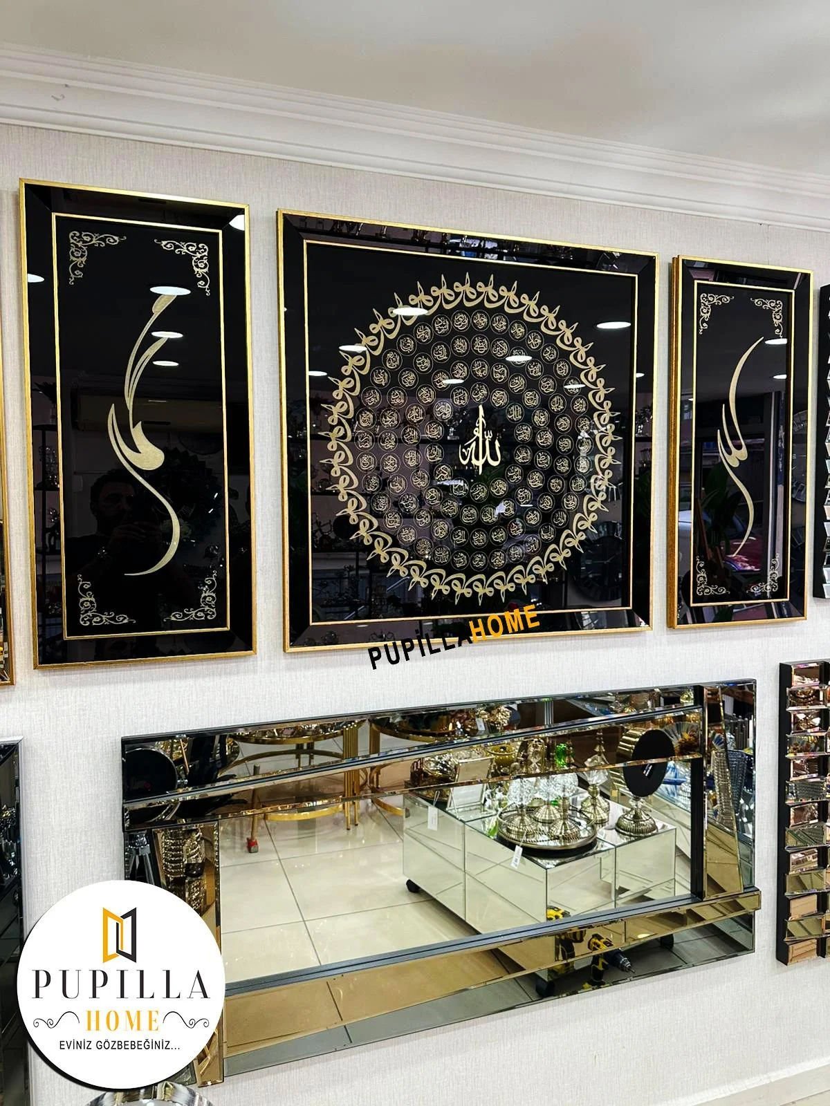 Esmaül Hüsna  Ve Allah C.c Muhammet S.a.s Gold