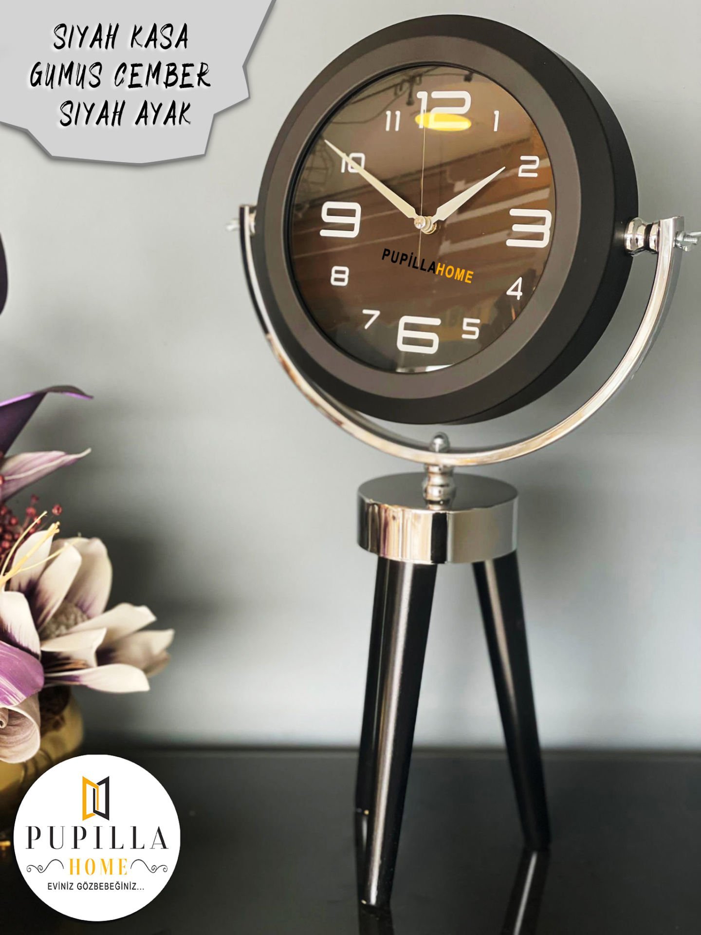 Tripod ayaklı saat (masaüstü) 2